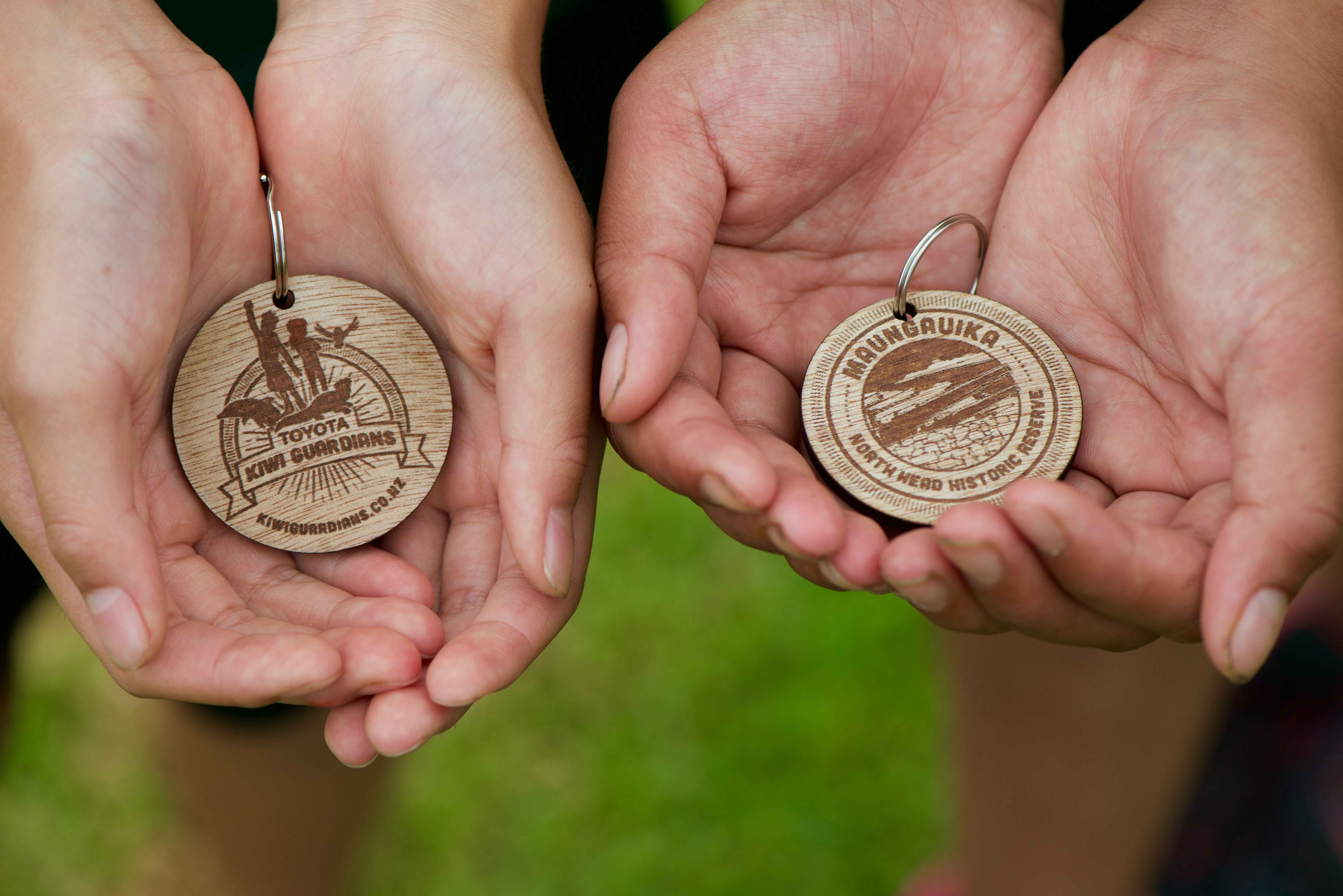 IMAGE - Earn a Toyota Kiwi Guardian medal unique to your site - North Head Historic Reserve example shown (11 March 2016) 